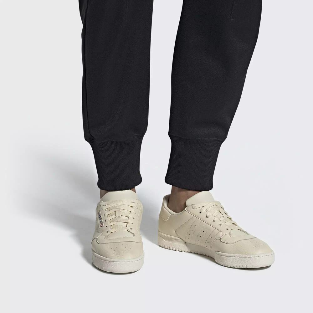 Adidas Powerphase Tenis Beige Para Mujer (MX-83508)